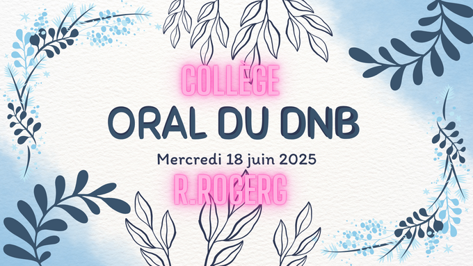 oral du dnb